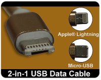 2-in-1 USB Data Cable
