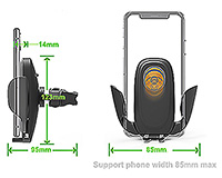ZipSpin Wireless Cell Charger and Cradle